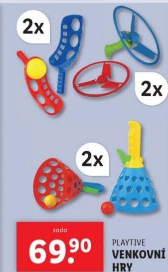 Venkovní hry Playtive