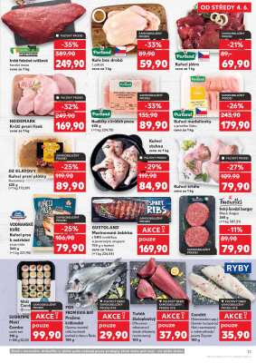 akční leták Kaufland 4.6.2025-10.6.2025