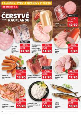akční leták Kaufland 4.6.2025-10.6.2025