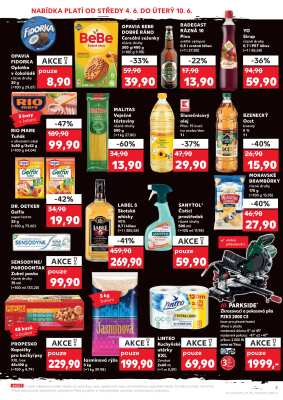 akční leták Kaufland 4.6.2025-10.6.2025