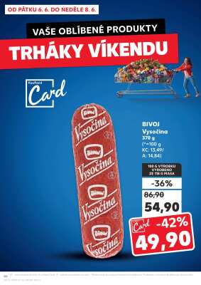 akční leták Kaufland 4.6.2025-10.6.2025