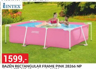 Bazén Rectangular Frame Intex