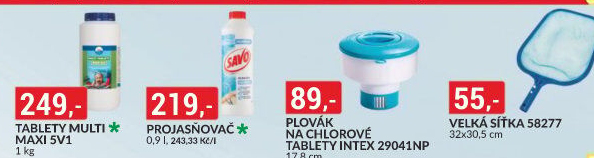 BAZÉNOVÁ CHEMIE A DOPLŇKY