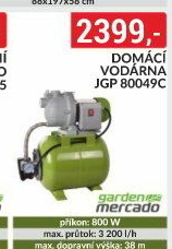 Domácí vodárna Aqua Mercado JGP80049C