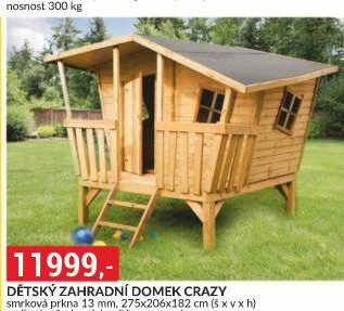 Zahradní domek Crazy