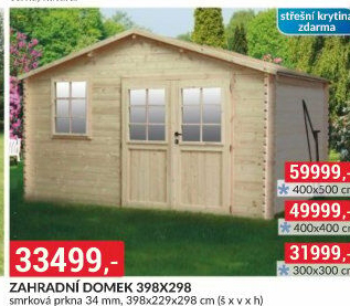 ZAHRADNÍ DOMKY