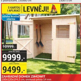ZAHRADNÍ DOMKY