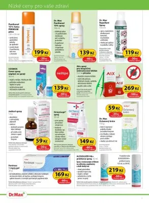 akční leták Dr. Max 1.6.2025-30.6.2025