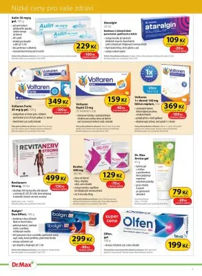 akční leták Dr. Max 1.6.2025-30.6.2025