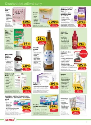 akční leták Dr. Max 1.6.2025-30.6.2025