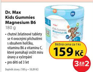 Doplněk stravy Kids Gummies Magnesium Dr. Max