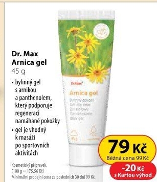 Gel bylinný masážní Arnica Dr. Max