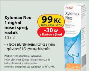 Nosní sprej Xylomax Neo Dr.Max
