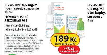 Oční kapky Livostin