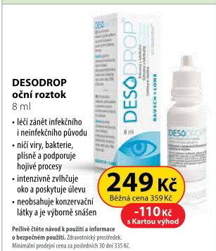 Roztok oční Desodrop