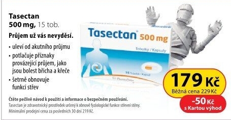 Tobolky proti průjmu Tasectan