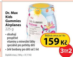 Želé s vitamíny Kids Gummies Dr.Max