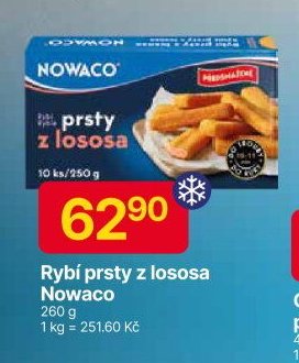Rybí prsty z lososa Nowaco