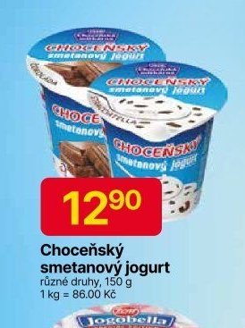 Choceňský smetanový jogurt