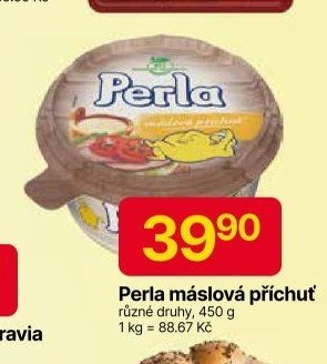 Perla máslová příchuť