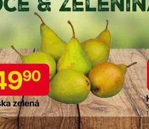 Hruška zelená