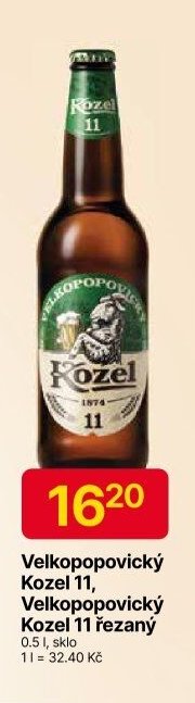 Velkopopovický Kozel 11, Velkopopovický Kozel 11 řezaný
