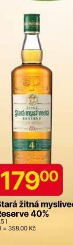 Stará žitná myslivecká Reserve 40%