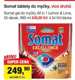 Tablety do myčky Somat