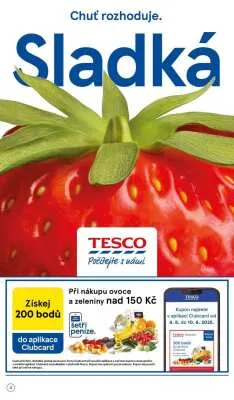 akční leták Tesco 4.6.2025-10.6.2025