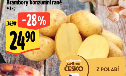 Brambory konzumní rané