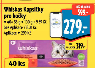 Kapsičky pro kočky Whiskas
