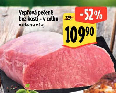 Vepřová pečeně bez kosti