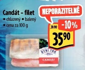 Candát filety Albert