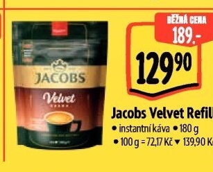 Instantní káva Jacobs Velvet