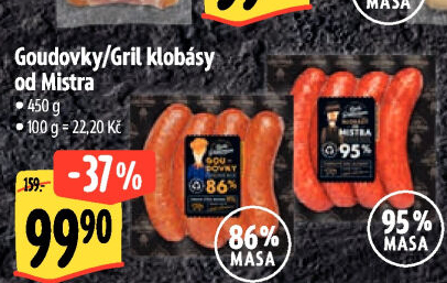 Klobásy od mistra Láďa Grileman Kostelecké uzeniny