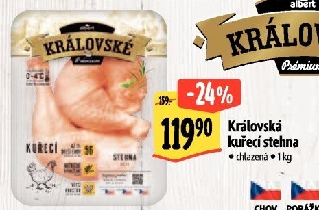 Kuřecí stehna královská Premium Albert