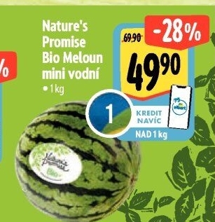 Meloun vodní Bio Baby Nature'