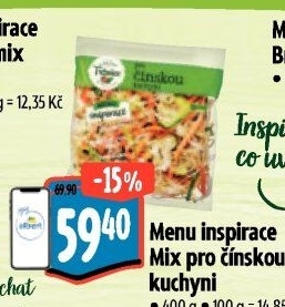 Mix pro Čínskou kuchyni Menu inspirace Albert