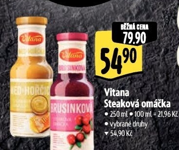 Omáčka steaková Vitana