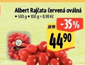 Rajčata oválná Albert