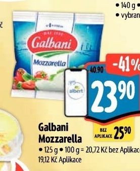 Sýr Mozzarella Galbani