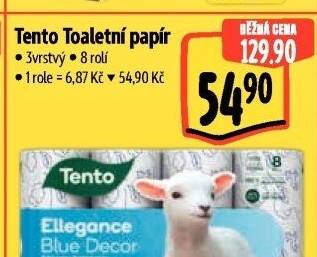 Toaletní papír 3vrstvý Tento