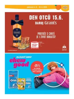 akční leták Globus 4.6.2025-10.6.2025