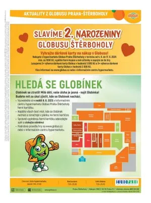 akční leták Globus 4.6.2025-10.6.2025