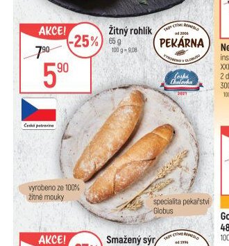Žitný rohlík