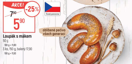 Loupák s mákem