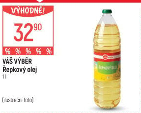 Olej řepkový Váš Výběr