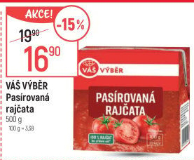 Pasírovaná rajčata Váš Výběr