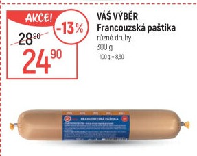 Paštika francouzská Váš Výběr