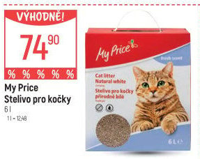 Stelivo pro kočky My Price